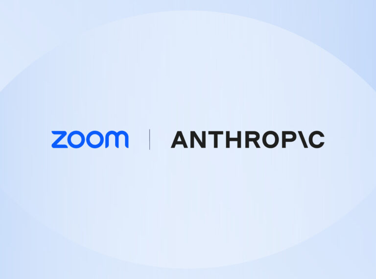 Zoom and Anthropic logo lockup